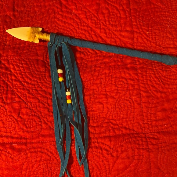 Native American Talking Stick - Picture 3 of 4